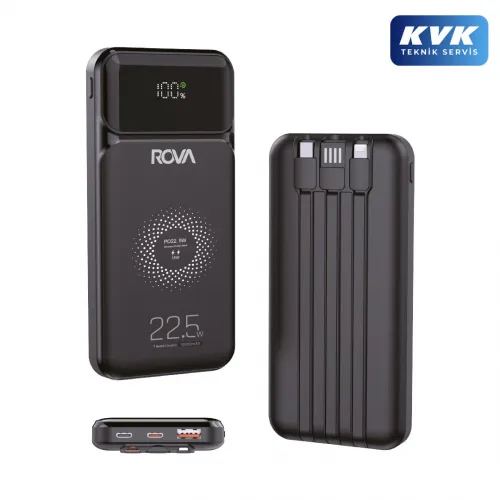 Rova PWS613 Powerbank ve Taşınabilir Şarj Cihazı - 10000 mAh